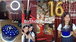 My 16th birthday vlog! celebrating my birthday for the first time ft. fever and cold! || Avika Goel