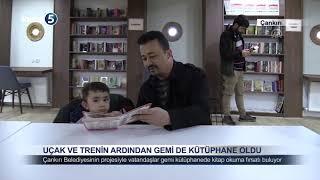 Uçak Ve Trenin Ardından Gemi de Kütüphane Oldu