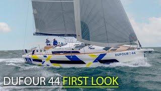 Dufour 44 - A first look tour from its 2024 boat show premiere