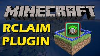 Protect land in Minecraft with RClaim Plugin