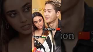 Jackson meet Sakshma  #jacksonwang #sakshmasrivastav #sakshma#jackson #kpop#kpopidols#edits#got7#V