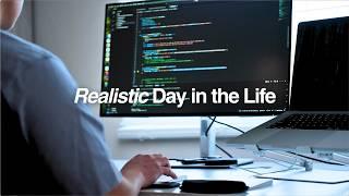 My Realistic Routine as a 25 year old Software Engineer Working From Home - Day In The Life