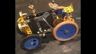 Meccano Clockwork Tractor.