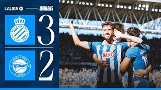  RESUM J5 | Espanyol 3-2 Alavés | #LaLigaHighlights