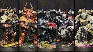 Kitbashing Chaos Warbands of the Abyssal Crusade | Warhammer 40k Obscure Lore