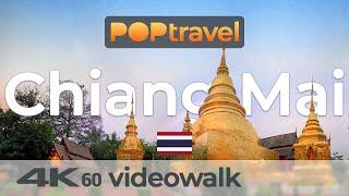 Walking in CHIANG MAI / Thailand - 4K 60fps (UHD)