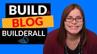 How To Build a BLOG In Builderall NEW In 2024