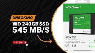 WD Green 240 GB SSD Unboxing & Overview | Boost Your PC Performance