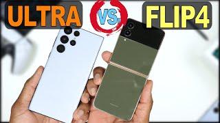 Galaxy S22 Ultra vs Z Flip 4 - Witnessing a TakeOver or NOT?
