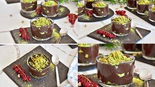 بودينغ شكولاتة دبي على طريقتي طلعت بتشهي Dubai chocolate pudding