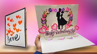 DIY Beautiful Handmade Valentine's Day Card | Greeting Card for Valentine's Day