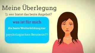 Psychologischer Berater Weiterbildung   Video zertifizierter Berater Ausbildung