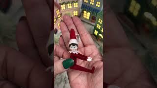 World’s Smallest Elf on the Shelf! #shorts #satisfyingvideo #asmr #mini