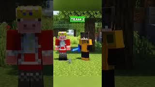 TEAM 1 OR TEAM 2 #shorts #minecraft