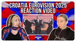 Croatia | Eurovision 2025 Reaction | Marko Bosnjak - Poison Cake | Eurovision Hub