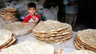 Wow!Baking Tafton Bread|Baking Bread|Baking Iranian Bread