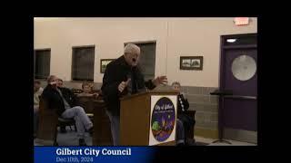 Gilbert City Council | December 10th, 2024