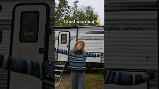 Have a good morning ️ #music #breakfast #mommybaby #coffee #rvcooking #outdoorcooking #rvliving #rv