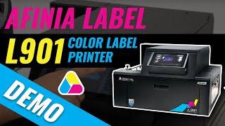 Demo: L901 Industrial Color Label Printer from Afinia Label