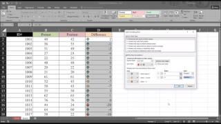 Conditional Formatting with Icon Sets to Indicate Score Differences in Excel