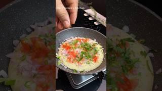 RAVA Uttapam Recipe ️️ #shorts #uttapam #uttappam #uttappa #southindianfood #breakfast #snacks