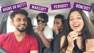 guys answer *AWKWARD* questions girls are too afraid to ask | @AditMinocha @PriyalDhuri @PapaOcus