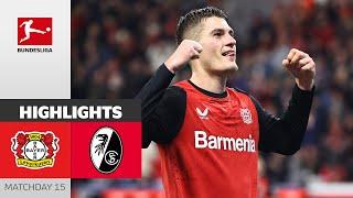 Schick for Man of the Match | Bayer 04 Leverkusen - SC Freiburg 5-1 | Highlights | MD15 – Bundesliga