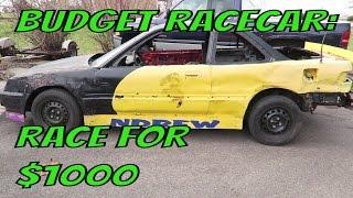 Budget Wheel 2 Wheel Racecar: Building a racecar for under $1000