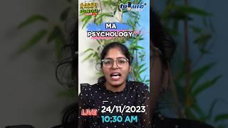 IGNOU MA PSYCHOLOGY 1st YEAR EXAM QUESTION & ANSWER DISCUSSION |#ignou #Futureplus Academy