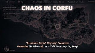 CHAOS IN CORFU with Liv Albert of Let´s Talk About Myths, Baby! | Assassin´s Creed: Odyssey