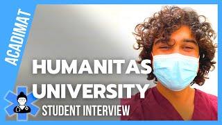 Humanitas Medicine in English - Student Interview with @EmilianoRuizAyala