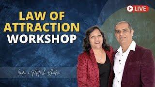 Advance Law of Attraction Workshop | Free for All || Mitesh Khatri || - Law of Attraction Coach