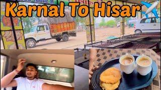 || Karnal To Hisar flight ️ || Mohit ke Hua Tummy pain || Aashish jogi vlogs ||