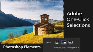 One-Click Selections in Photoshop Elements