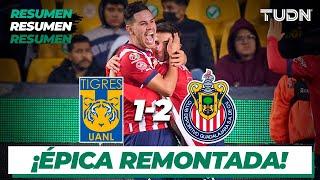 Resumen y goles | Tigres 1-2 Chivas | Copa por México 2022 | TUDN