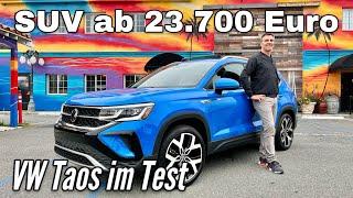 VW Taos 1.5T: Was kann der Bruder von Seat Ateca und Skoda Karoq für die USA? Test | Review | 2023