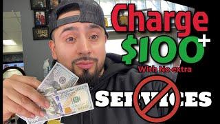 How to charge $100+ a haircut without adding additional services! Los cut it podcast #4