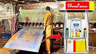 How Professional Fabricators make Gasoline Pump machine | How to make Fuel Dispenser and how it work