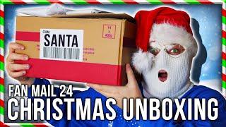 CHRISTMAS PRESENT OPENING! (BEST FAN MAIL EVER!)