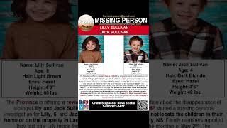 150K REWARD NOW BEING OFFERED FOR INFORMATION LEADING TO LOCATION OF LILLY AND JACK SULLIVAN!!!