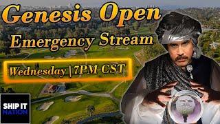 Genesis Open | Emergency Stream | PGA DFS | DraftKings Strategy | Ship It Nation