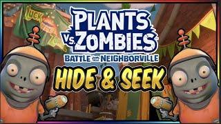 HIDE & SEEK w/ ZEROxFUSIONZ & GAMEAHOLIK! | Plants vs Zombies Battle For Neighborville Hide & Seek