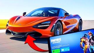 Ich wollte mit dem NEUEN McLaren in FORTNITE fahren, aber.. (NEUES FORTNITE UPDATE!!) 