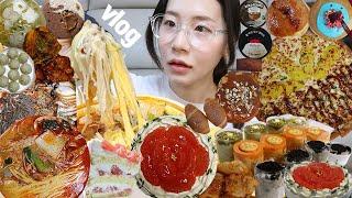 Mukbang vlog) My birthday week full of desserts!