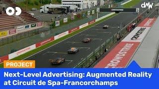 Next-Level Advertising: Augmented Reality at Circuit de Spa-Francorchamps #sportsbroadcasting