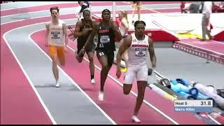 SEC TF INDOOR : ELIJA GODWIN (GEORGIA) OLYMPIAN PRELIMS 400M