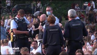  Aasee Münster - Autoposer, Blechtindern, Partyvolk (WDR Lokalzeit 04.06.2021)