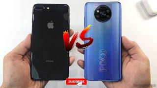 iPhone 8 plus vs Poco X3 pro | Geschwindigkeitstest, Kameravergleich