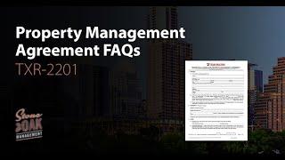 Texas Property Management Agreement FAQs and Review | Stone Oak Property Management