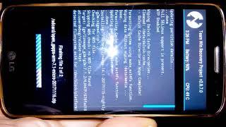 Installing Lineageos 14.1 custom rom Android 7.1.2 LG G2 mini AnTuTu Bencmark